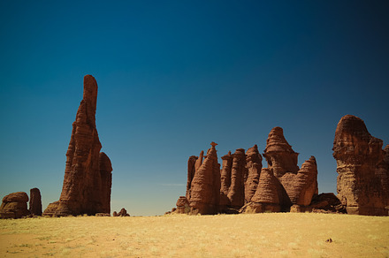 Abstract Rock formation at plateau Ennedi aka stone forest in Chad, a Nature Photo by Wild, Wild World