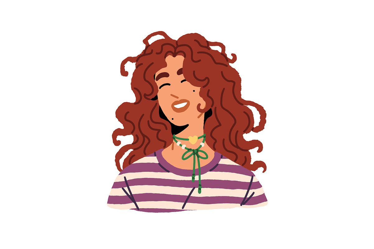 Diverse young women avatars set, a Person Illustration by PaperTrident (Photo 8 of 15)