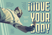 Ramoen 3D, a Sans Serif Font by Craft Supply Co. (Thumbnail 3 of 8)