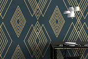 Asian Deco Vol.2 : Seamless Art Deco, a Pattern Graphic by AsianElements (Thumbnail 10 of 11)