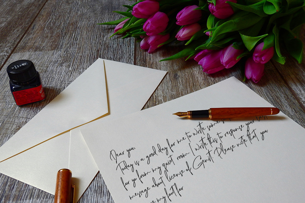 Genit - Classy Handwritten Font preview 7