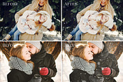 Falling Snow photo overlays, a Layer Style Add-On by BrownLeopard (Thumbnail 4 of 6)