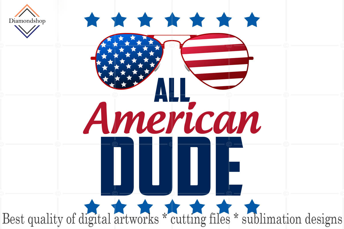4th of July Sublimation Bundle, a Decorative Illustration by DiamondShop (Photo 5 of 11)