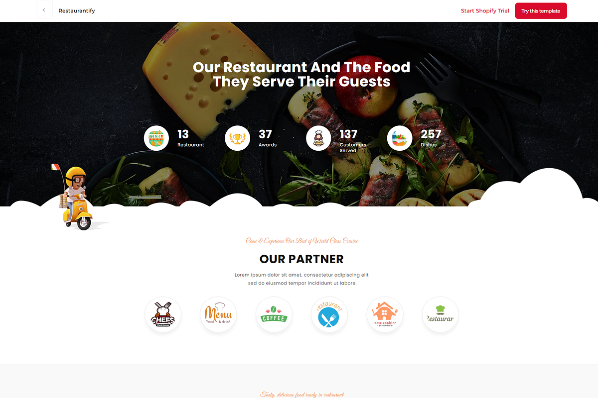 Restaurantify Store Shopify Template, a Shopify Template by LTheme