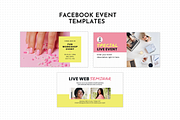 Facebook Template Cute Canva, a Social Media Template by ltsdesigns (Thumbnail 4 of 5)