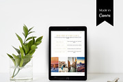 Venice Travel Itinerary Template, a Magazine Template by Pulsecolor (Thumbnail 4 of 9)