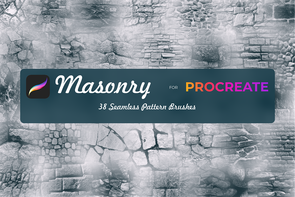 Masonry for Procreate X5, a Brush Add-On by Graphics Resources (Photo 5 of 12)