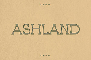 Ashland - An Easy, Breezy Font