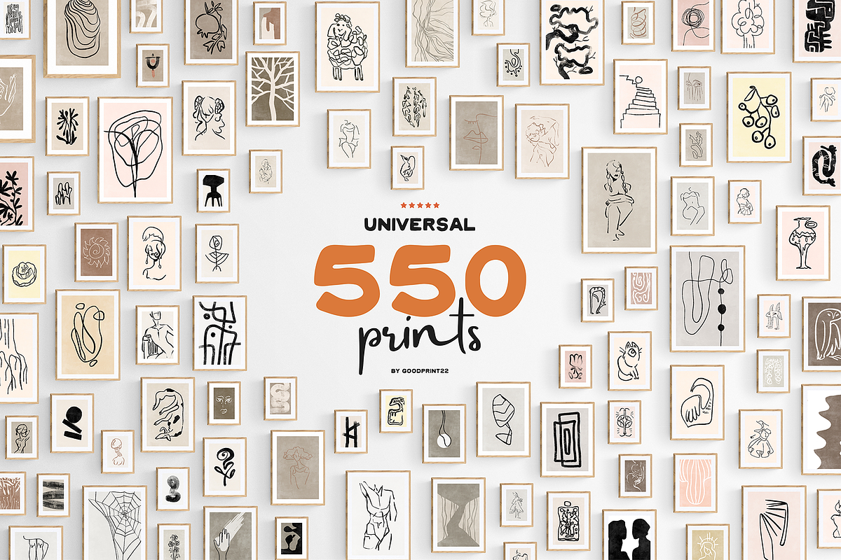550 Universal Prints, a Decorative Illustration by GoodPrint22 (Photo 1 of 7)