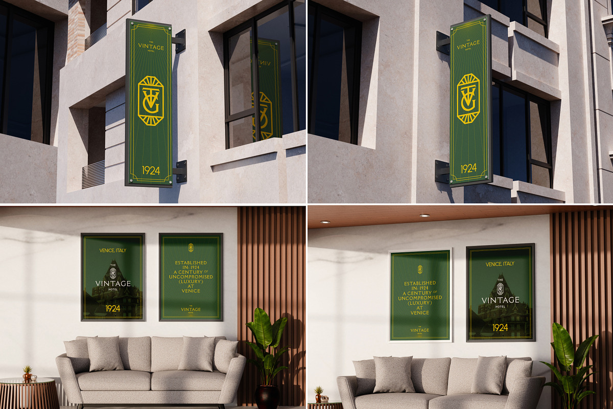 40 Hotel Branding Mockups Bundle, a Household Mockup by Vitora Mockup (Photo 3 of 12)