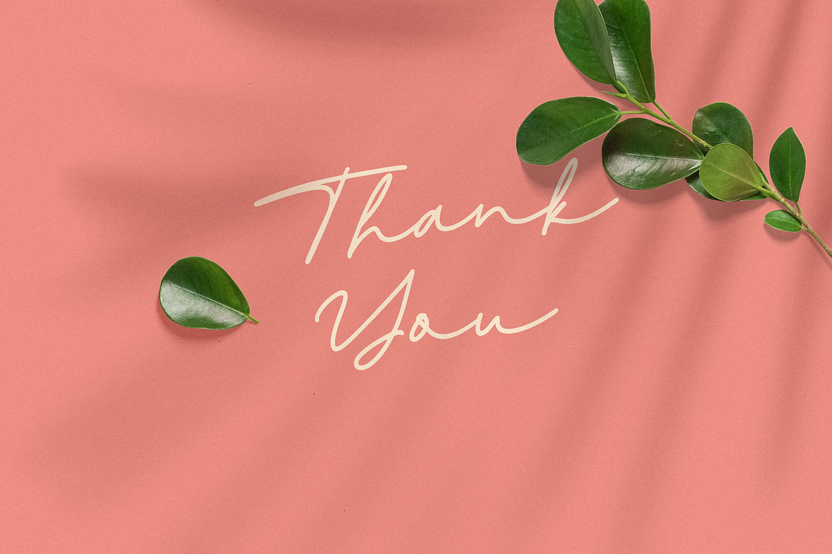 Rosbellé, a Script Font by ARSAVISUAL (Photo 13 of 13)