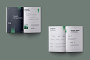 Sustainability Report - Gravoos, a Brochure Template by fakhroo (Thumbnail 5 of 12)