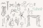 Whimsical Wedding: Coastal Edition, an Illustration by PaperJamLab (Thumbnail 3 of 17)