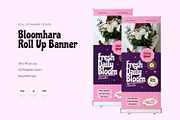 Bloomhara - Roll Up Banner, a Card Template by Fannan Studio (Thumbnail 2 of 3)