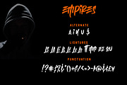 Sale! Empires-Graffitty Street Brush, a Blackletter Font by MLKWSN (Thumbnail 8 of 9)
