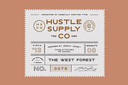 The West Forest [Intro Rate], a Sans Serif Font by Hustle Supply Co. (Thumbnail 2 of 7)