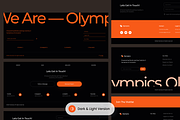 Footer - Section Website, an UI Kit Template by SLAB! Design (Thumbnail 4 of 4)