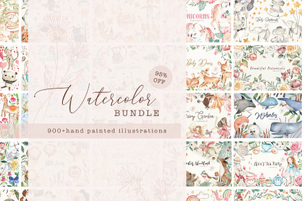 Watercolor Bundle