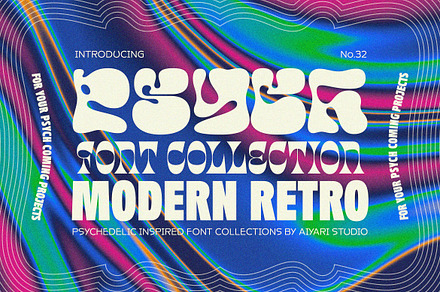 Psych Font Collections, a Symbol Font by Aiyari