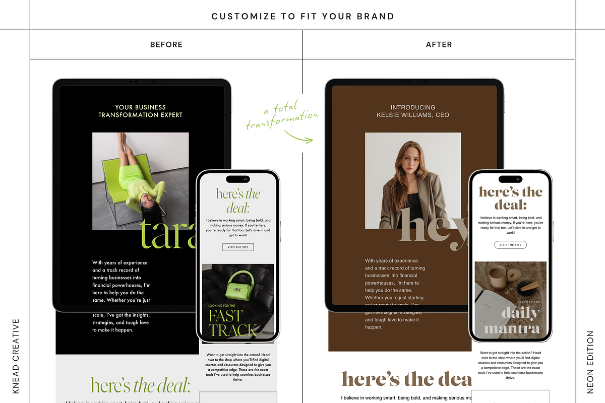 Flodesk Email Templates for Creators, an Email Template by Knead Creative (Photo 6 of 7)