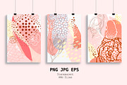 Abstract Floral backgrounds, a Flyer Template by Polanika (Thumbnail 4 of 7)