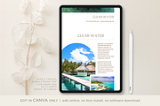 Beach Airbnb Welcome Guide CANVA, a Magazine Template by Digiluxe (Thumbnail 5 of 6)