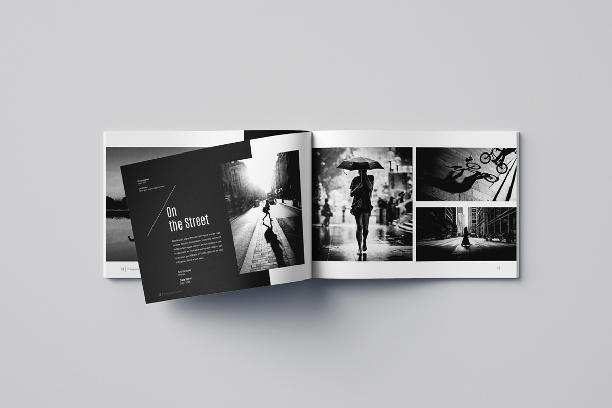 Photography Portfolio Template, a Brochure Template by adekfotografia (Photo 9 of 14)