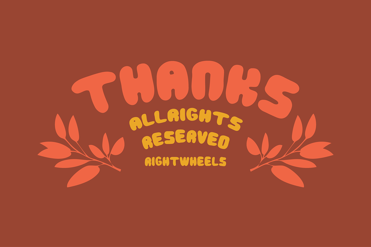 RONEO - Vintage Display Font, a Font by Rightwheels (Photo 10 of 10)