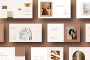 Sienna Presentation Template, a Presentation Template by Simple P. (Thumbnail 2 of 11)
