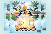 Big Dreams Mixtape Cover Template, a Templates & Theme by White Shadow Graphix (Thumbnail 1 of 2)