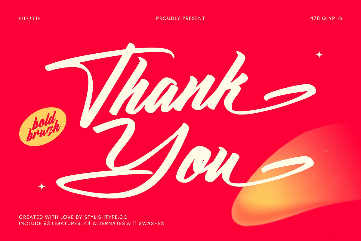 Hunter Anthila Bold Brush Font, a Script Font by stylishtype.co (Photo 20 of 20)