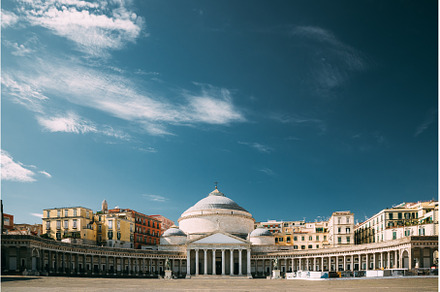 Naples, Italy. Famous Royal Basilica, an Architecture Photo by Our Amazing World