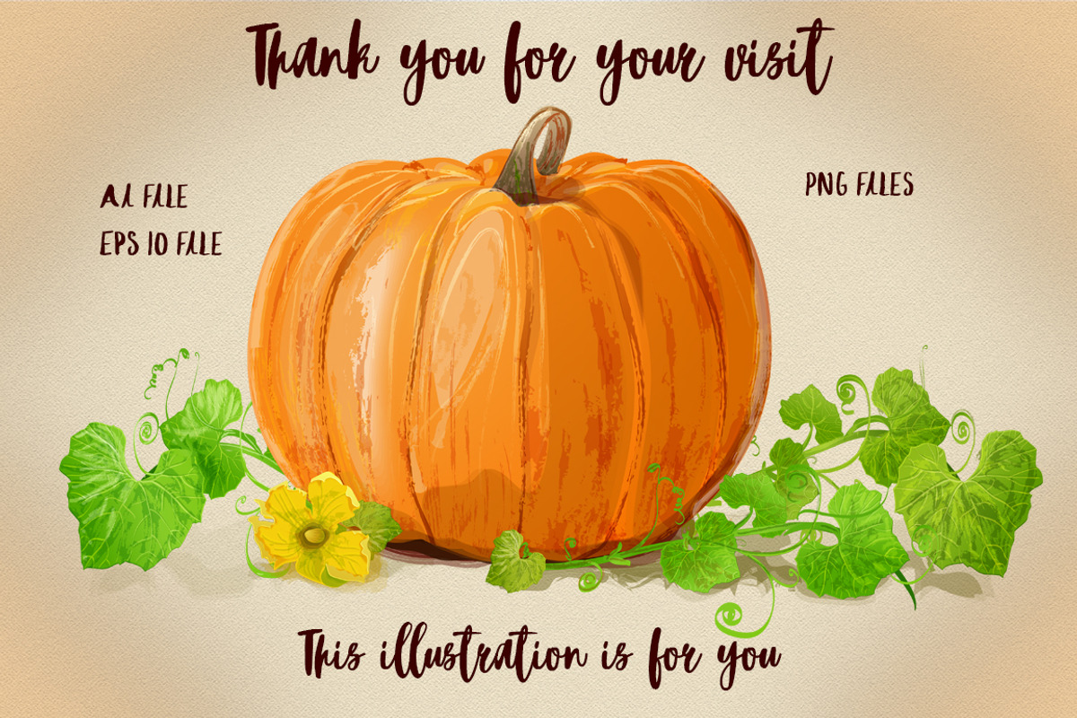 Halloween Pumpkin illustrations, an Illustration by Indie Khisa (Photo 8 of 8)