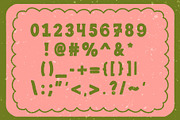 Vintage Advertisement Font, a Font by Liz Kohler Brown (Thumbnail 5 of 5)