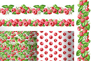 Summer Raspberries. Watercolor set, a Food Illustration by Daria Ustiugova (Thumbnail 24 of 26)