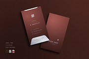 5 in 1 Vertical Luxury Business Card, a Business Card Template by Ctrl space studio (Thumbnail 5 of 6)