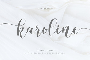 karoline | Lovely Script