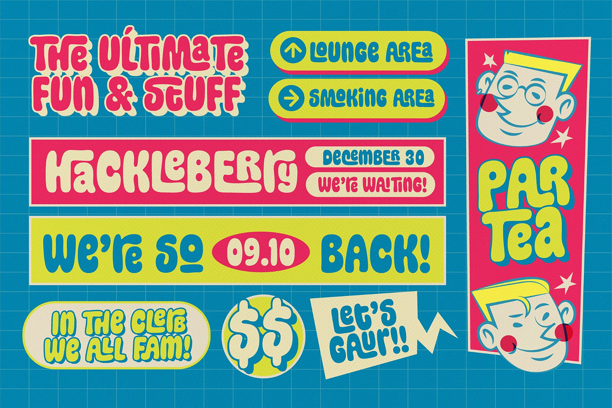 Chubble Bricode, a Sans Serif Font by graphicook (Photo 9 of 10)