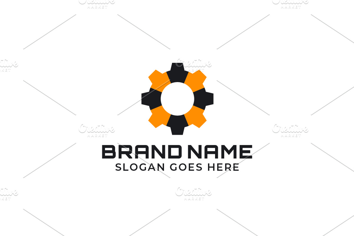Gear Wheel Logo Template, a Branding & Logo Template by pne-design