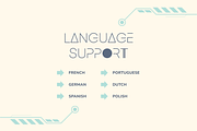 Futuristica Display Font, a Sans Serif Font by Cosy Fox (Thumbnail 4 of 7)