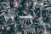 SAFARI BOTANICA — Luxury Prints, a Pattern Graphic by YARROO (Thumbnail 5 of 10)