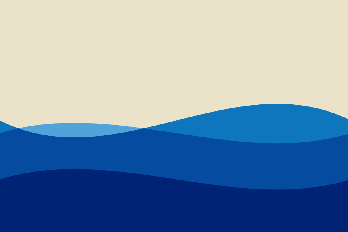 Water or Waves Illustration, an Illustration by Ryder Doty