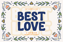 Best Love a Fun Display Font