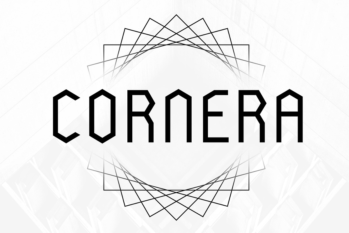 Cornera Font preview 7