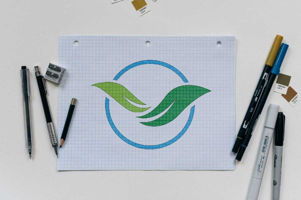 Circle Leaves Wings Flying Logo, a Branding & Logo Template by jongcreative (Photo 3 of 4)