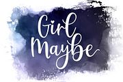 Hailey Trio Font, a Script Font by Natural Ink Studio (Thumbnail 6 of 8)