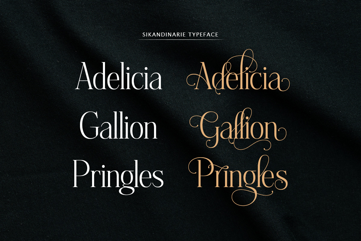 Sikandinarie, a Serif Font by Attract Studio (Photo 10 of 18)