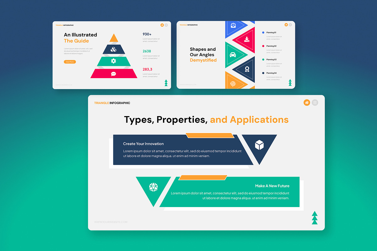 Triangle Infographic, a Presentation Template by Antstheme (Photo 3 of 3)