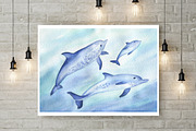 Watercolor Seascapes, an Illustration by Irina Diasli (Thumbnail 9 of 10)