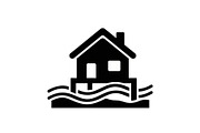 50 Flooded Home Silhouette Bundle, an Illustration by Designs_River (Thumbnail 32 of 51)